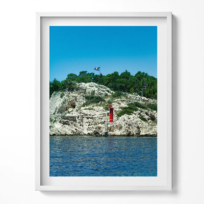 Tablou rama Traseu pitoresc Split Croația