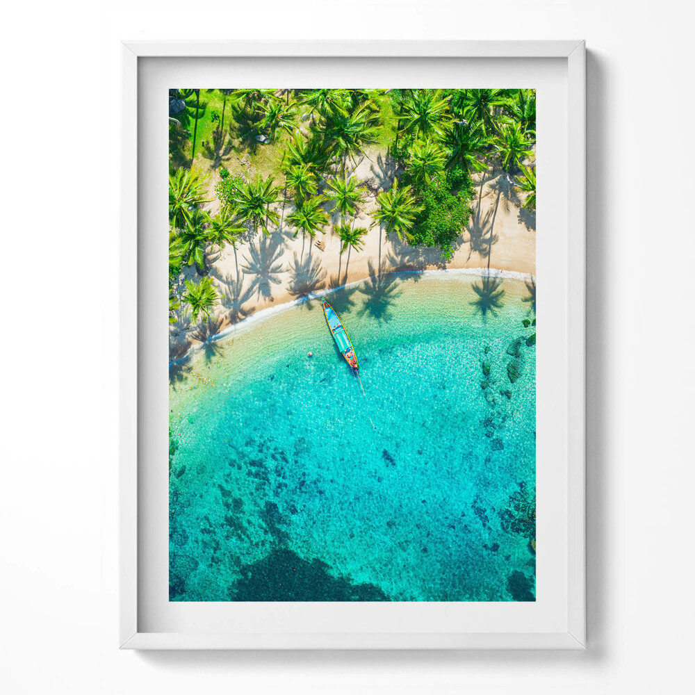 Tablou rama Plaja tropicală din Koh Tao