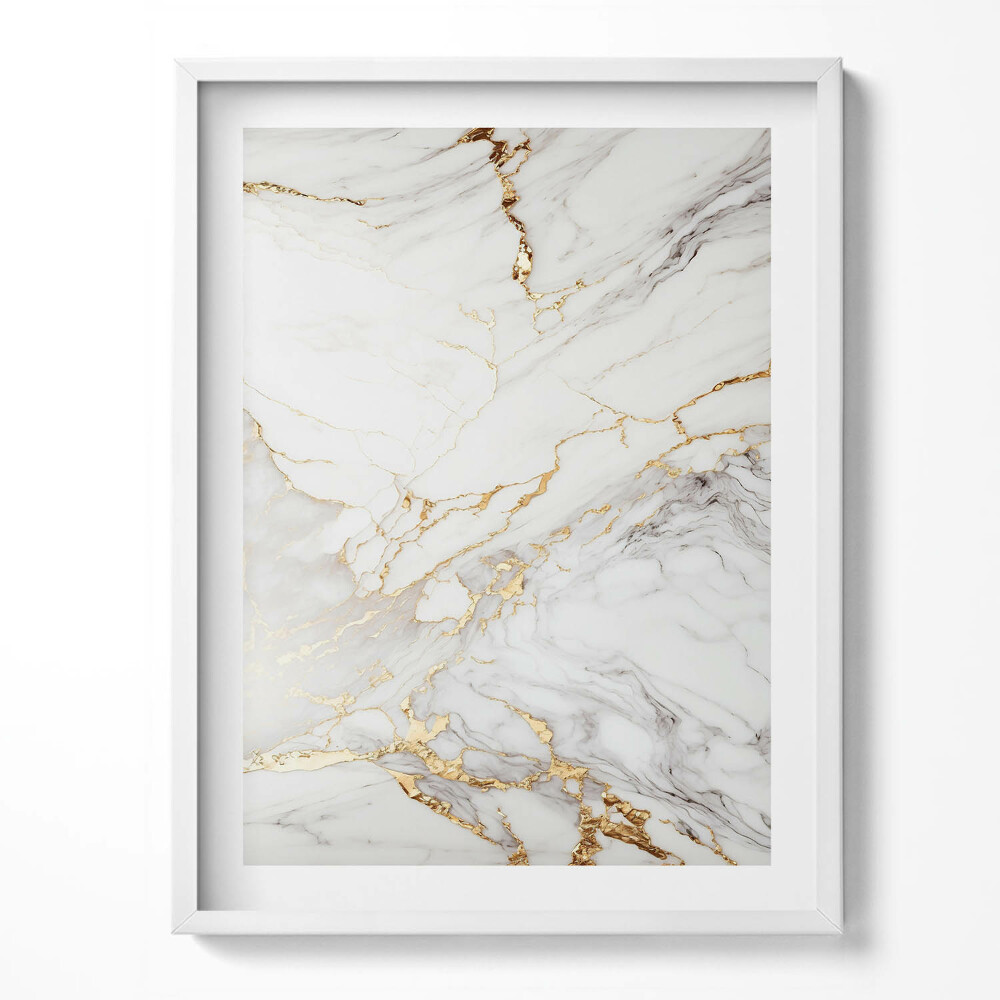 Tablou living cu rama Marmură decorativă