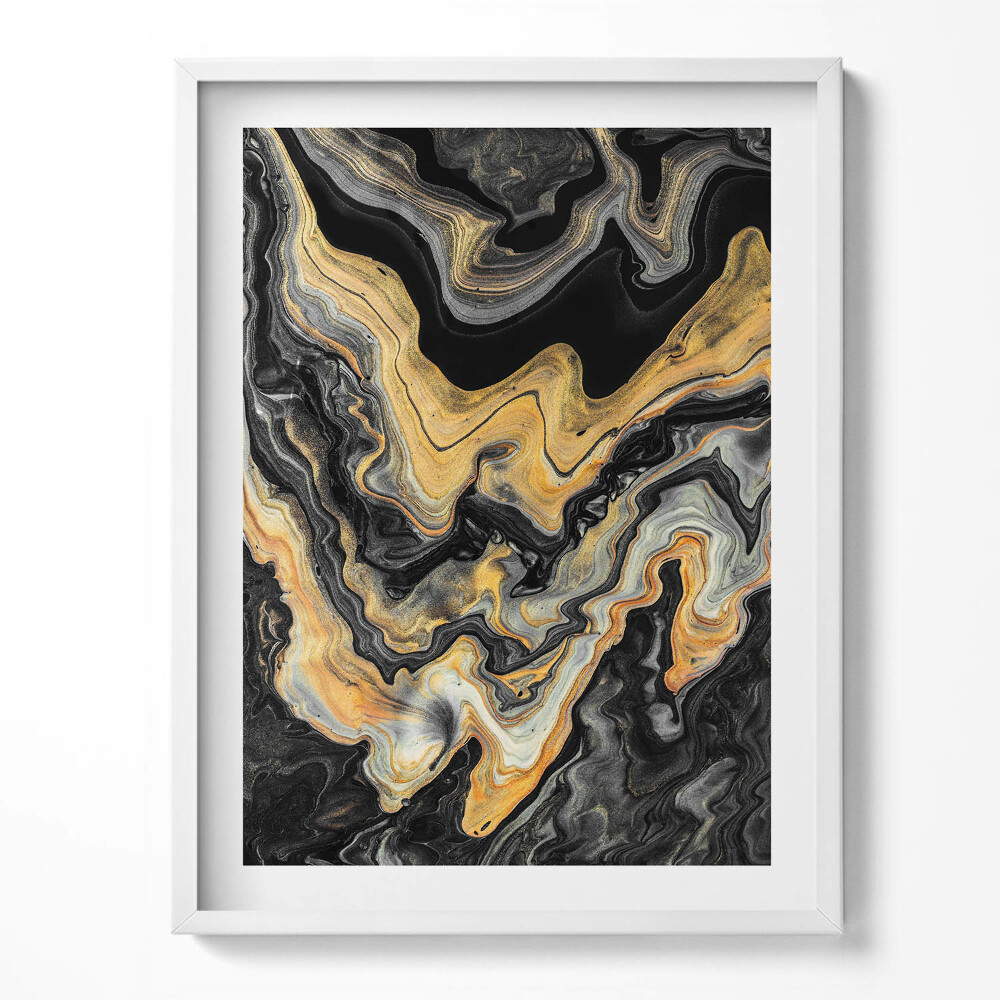 Tablou rama Artă modernă din marmură