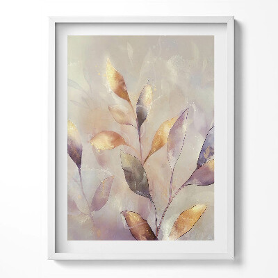 Tablou rama Frunze boho pictate