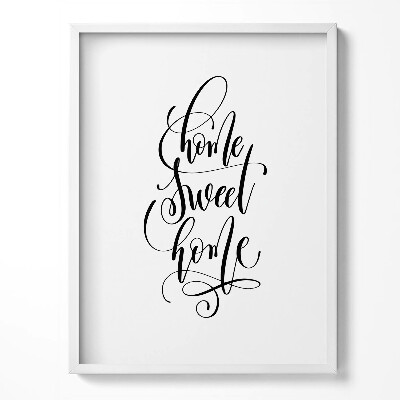 Tablou rama Inscripție decorativă pentru apartament «Acasă, dulce casă»»