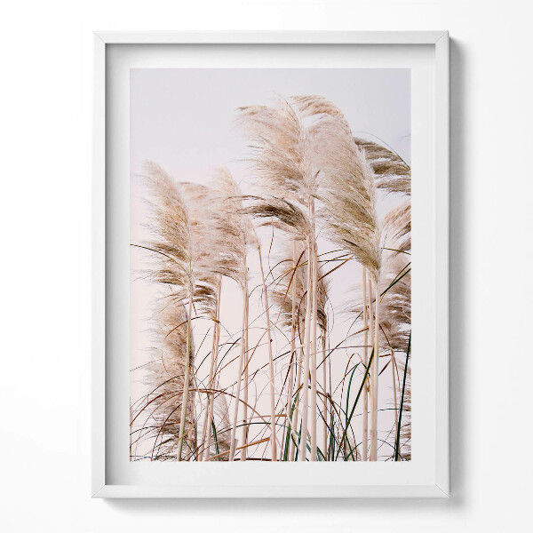 Tablou rama Peisaj romantic boho cu iarbă