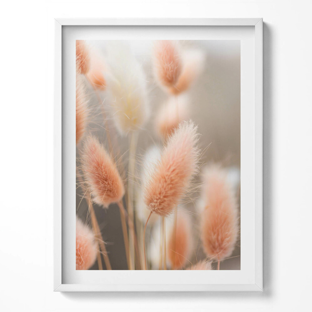 Tablou rama Ierburi boho pufoase și delicate