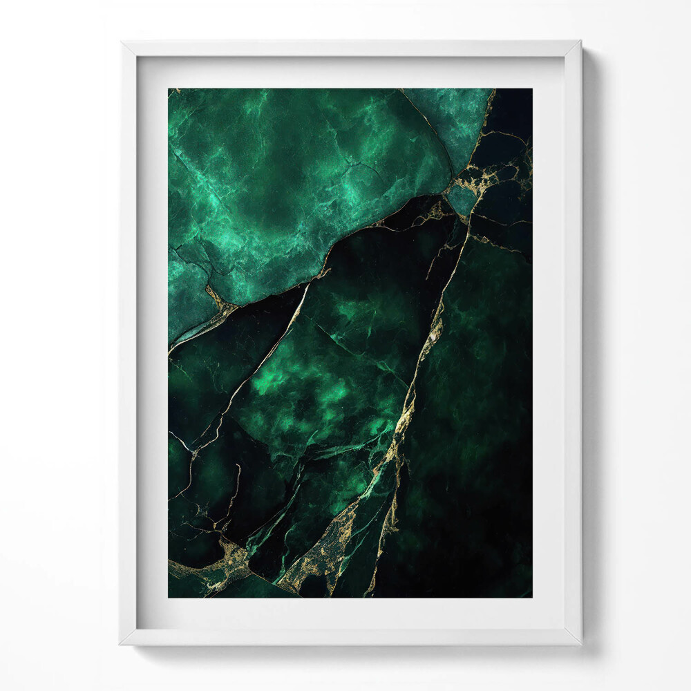 Tablou rama Frunze liniare de ginkgo în stil boho