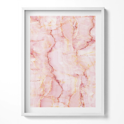 Tablou rama Textură de marmură glamour