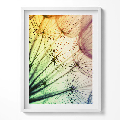 Tablou living cu rama Polen delicat de păpădie