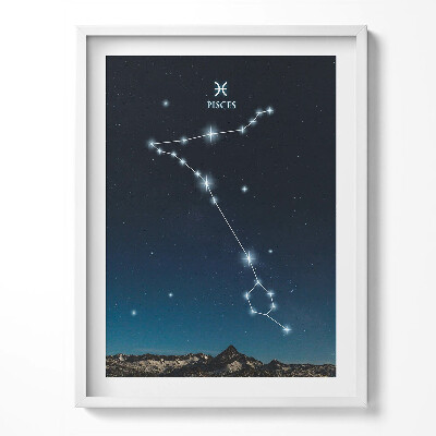 Tablou rama Constelația zodiacală Pești