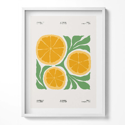 Tablou rama Ilustrație a plantelor și florilor