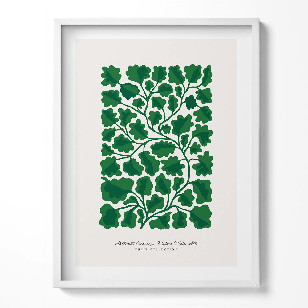 Tablou rama Ilustrație a plantelor și florilor