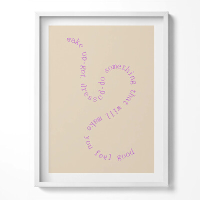 Tablou rama Citat motivațional și inspirațional