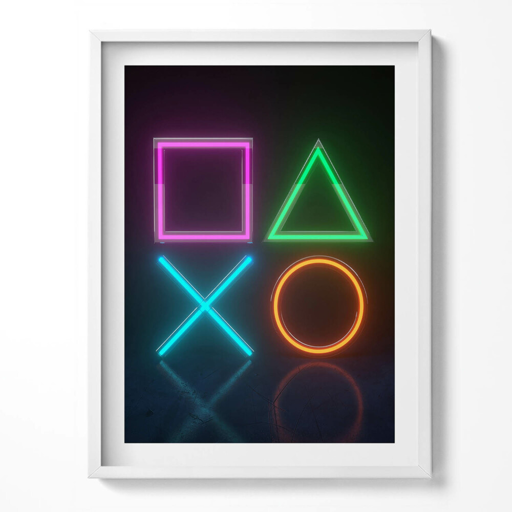 Tablou rama Simboluri ale jucătorilor - simboluri pe consola