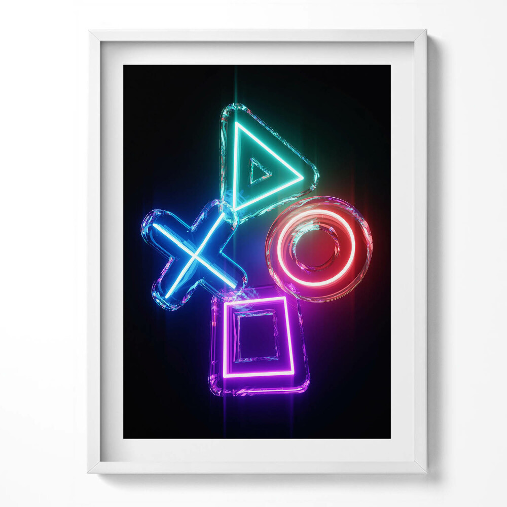 Tablou rama Simboluri ale jucătorilor - simboluri pe consola