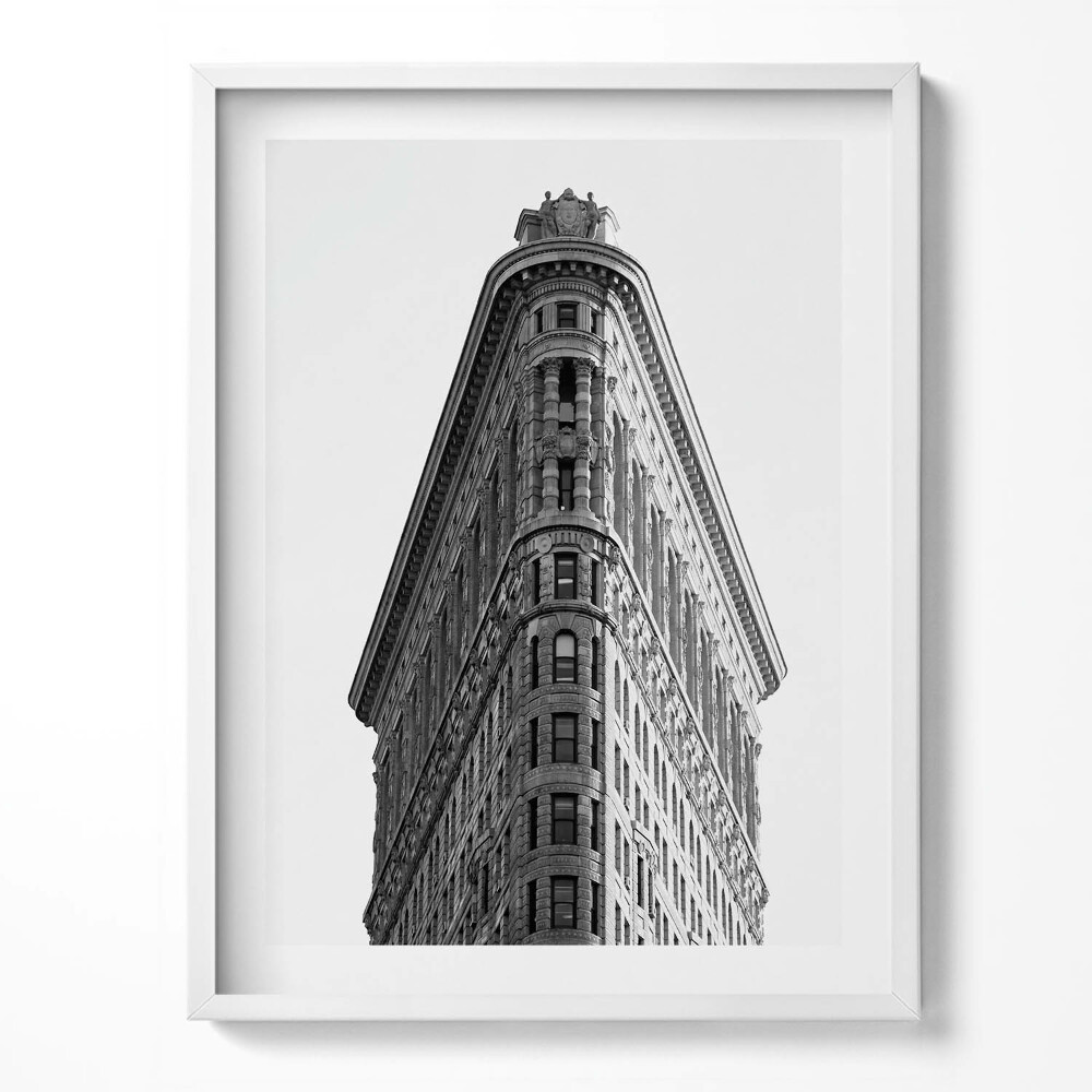 Tablou living cu rama Clădire simetrică