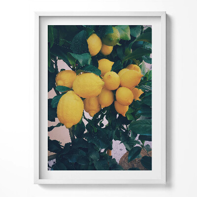 Tablou rama Lămâi galbene coapte