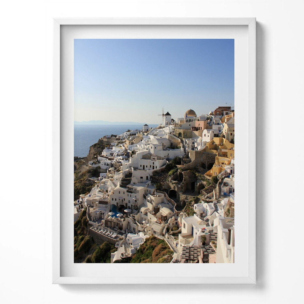 Tablou rama Arhitectura din Santorini, Grecia