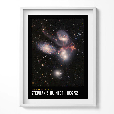 Tablou living cu rama Poster cu fotografie cu tematică spațială NASA