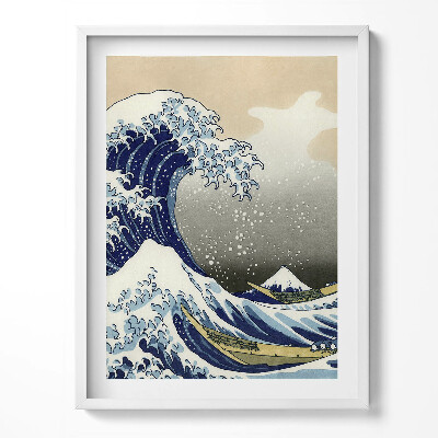 Tablou rama Marele Val de lângă Kanagawa