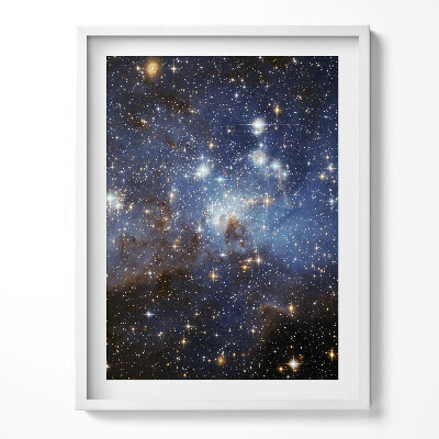 Tablou living cu rama Cer și spațiu stelar