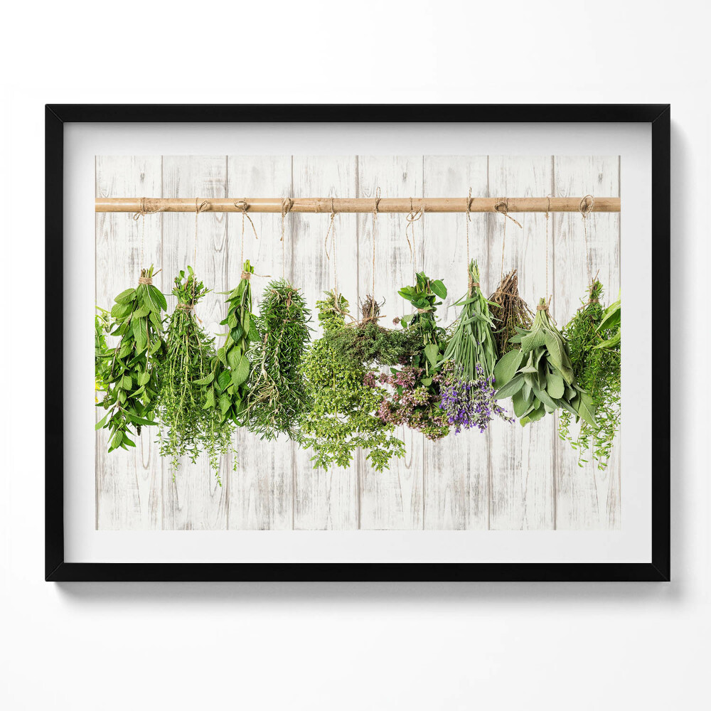 Tablou rama Ierburi și plante uscate
