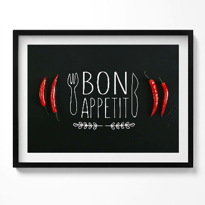 Tablou rama Inscripția „Poftă bună”