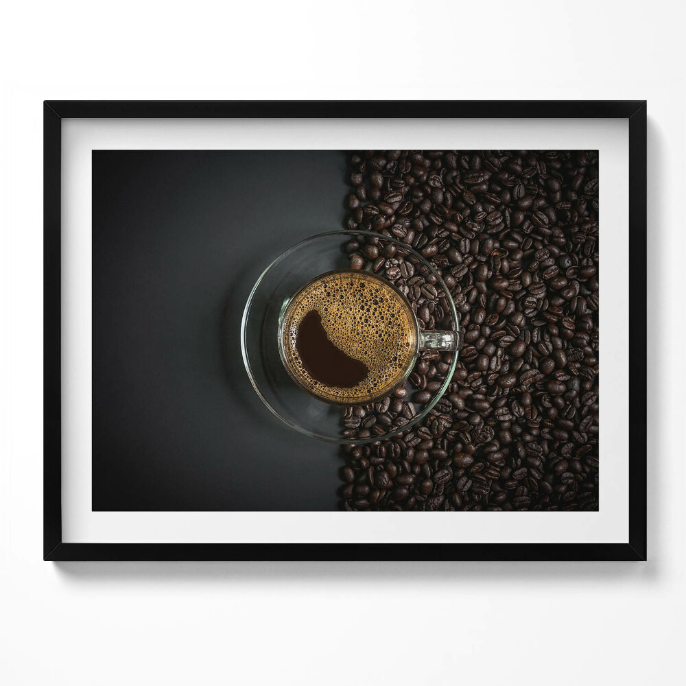 Tablou rama Cafea și boabe