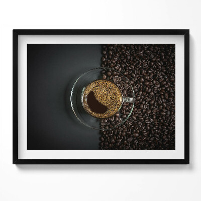 Tablou rama Cafea și boabe