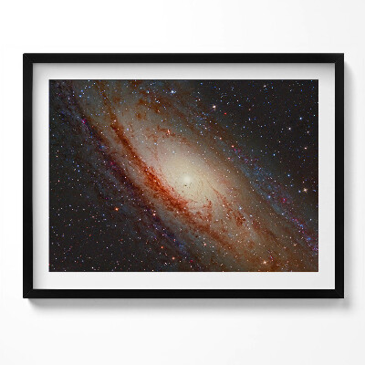 Tablou rama Galaxie spațială și stele