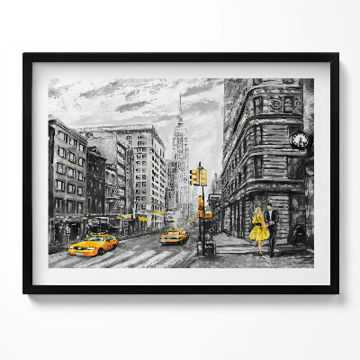 Tablou rama Străzile din Empire State Building