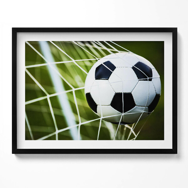 Tablou rama Mingea în poartă