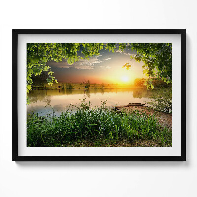 Tablou rama Apus de soare, zile de vară