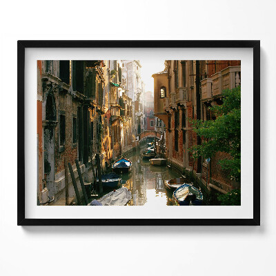 Tablou rama Romantismul Veneției Canalul Mare