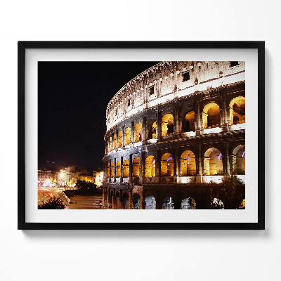 Tablou living cu rama Colosseumul din Roma