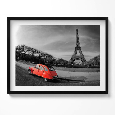 Tablou living cu rama Contrastul culorilor