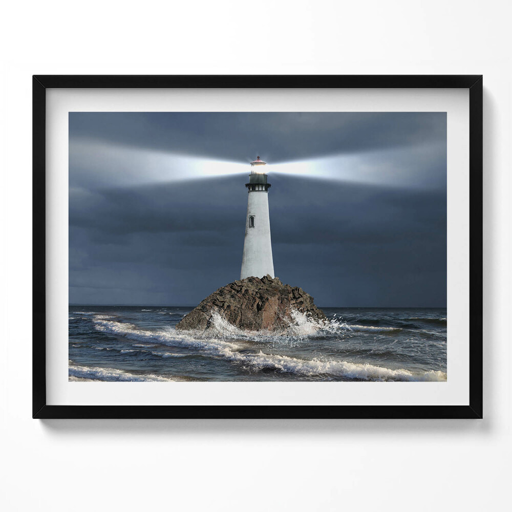 Tablou living cu rama Far