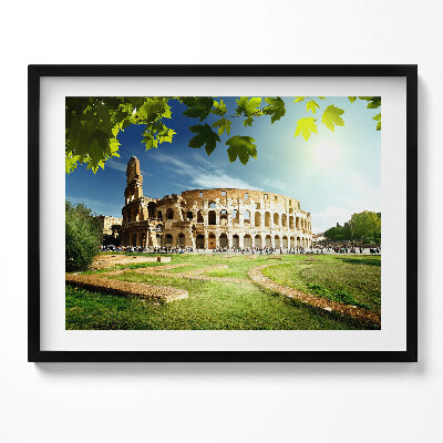 Tablou living cu rama Colosseumul roman