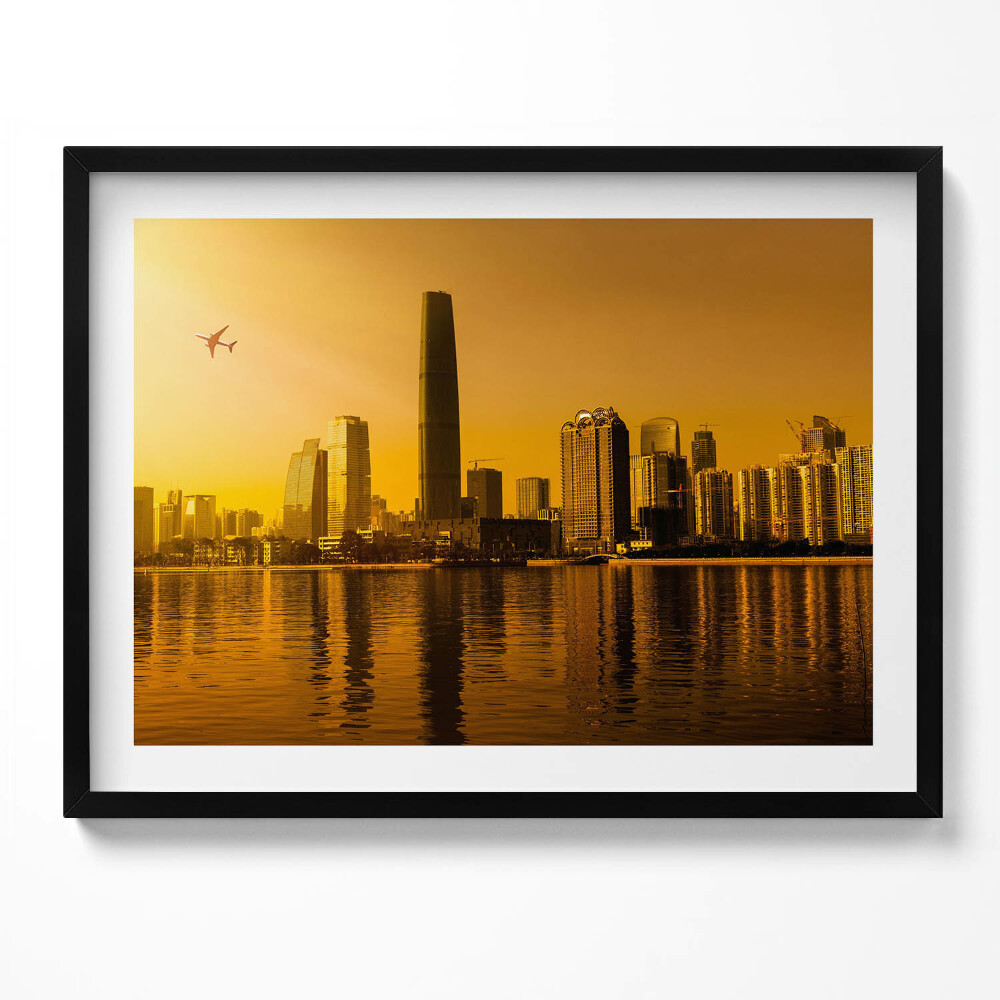 Tablou rama Râul Zhujiang China