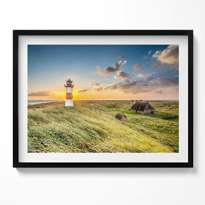 Tablou rama Farul din List-on-Sylt
