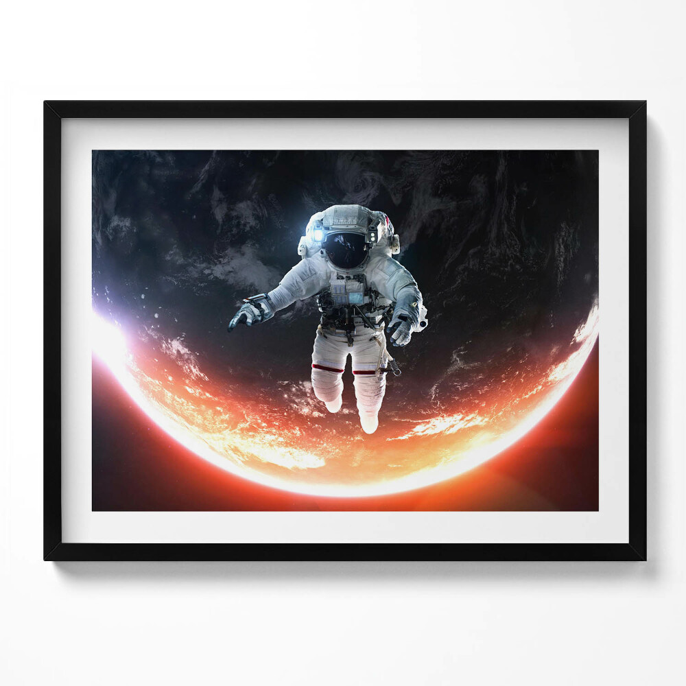 Tablou rama Astronautul în spațiu
