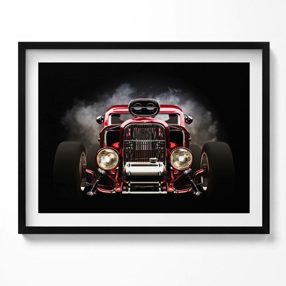 Tablou living cu rama Mașină veche de epocă