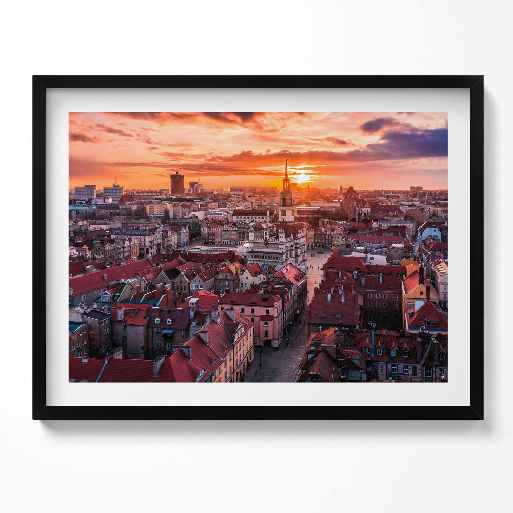 Tablou rama Poznań - panoramă