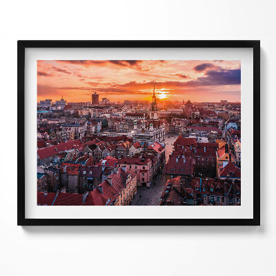 Tablou rama Poznań - panoramă