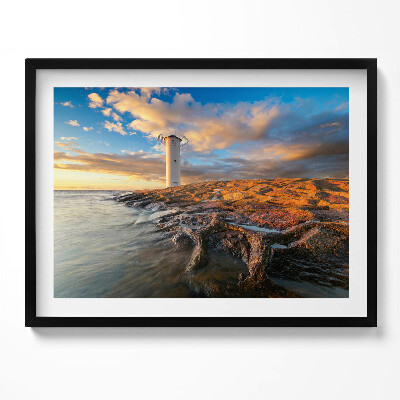 Tablou rama Farul de pe Marea Baltică