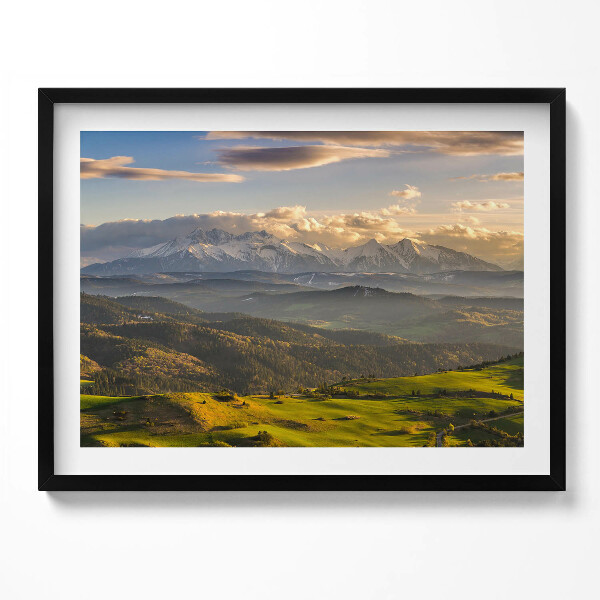 Tablou rama Pieniny Wysoki Wierch