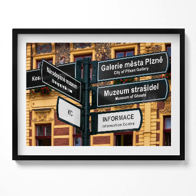 Tablou rama Indicator Pilsen