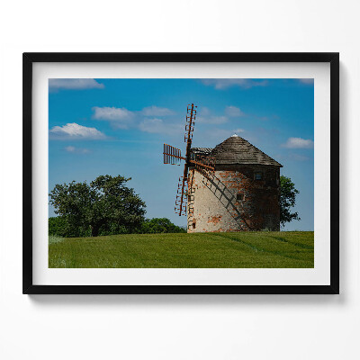 Tablou rama Moara de vânt din Moravia