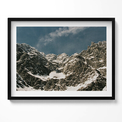 Tablou living cu rama Watzmann Berchtesgadener Land