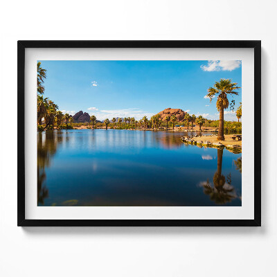 Tablou rama Peisajul parcului Papago