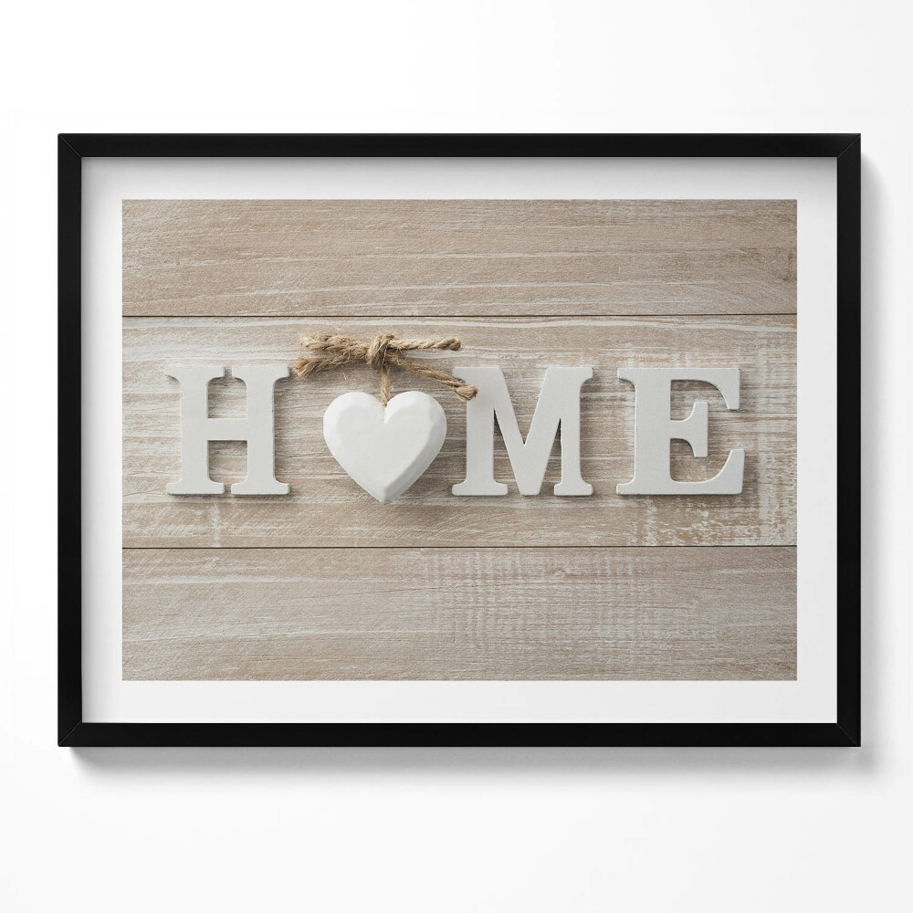 Tablou rama Inscripția acasă