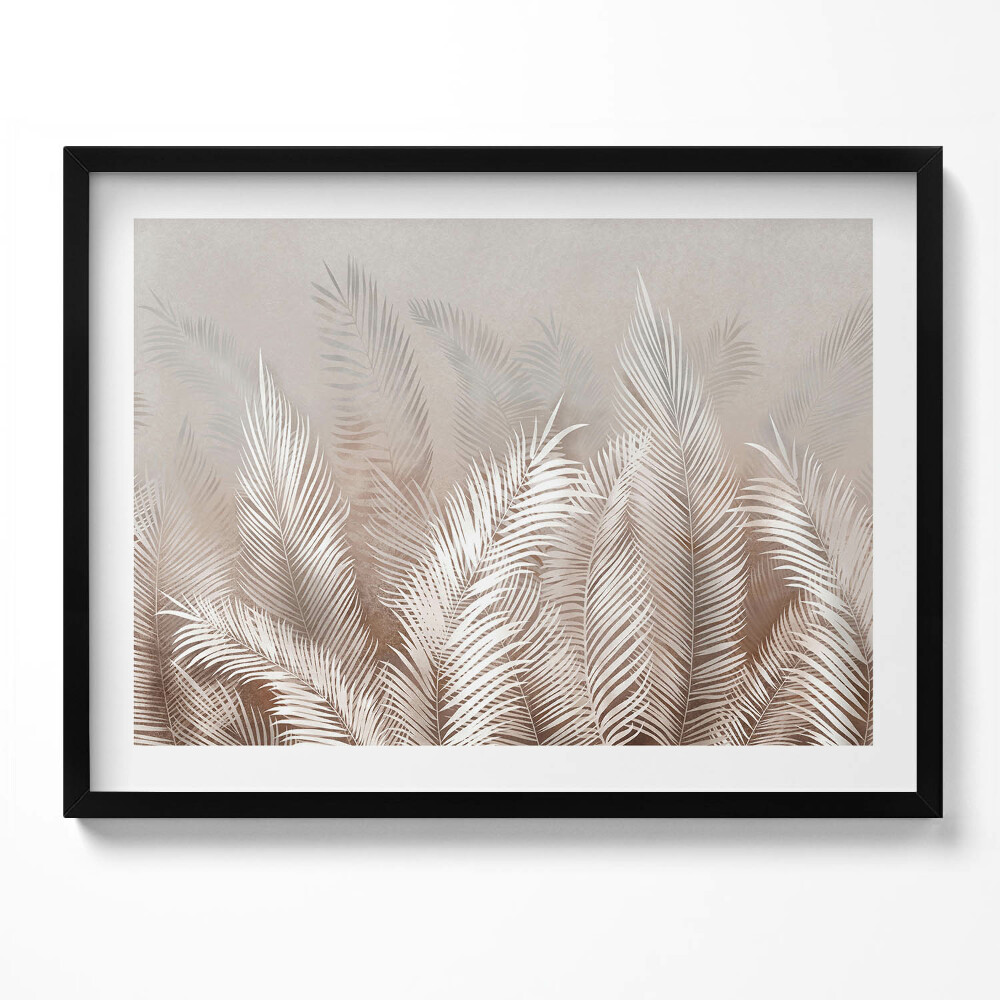 Tablou rama Plante cu frunze Boho